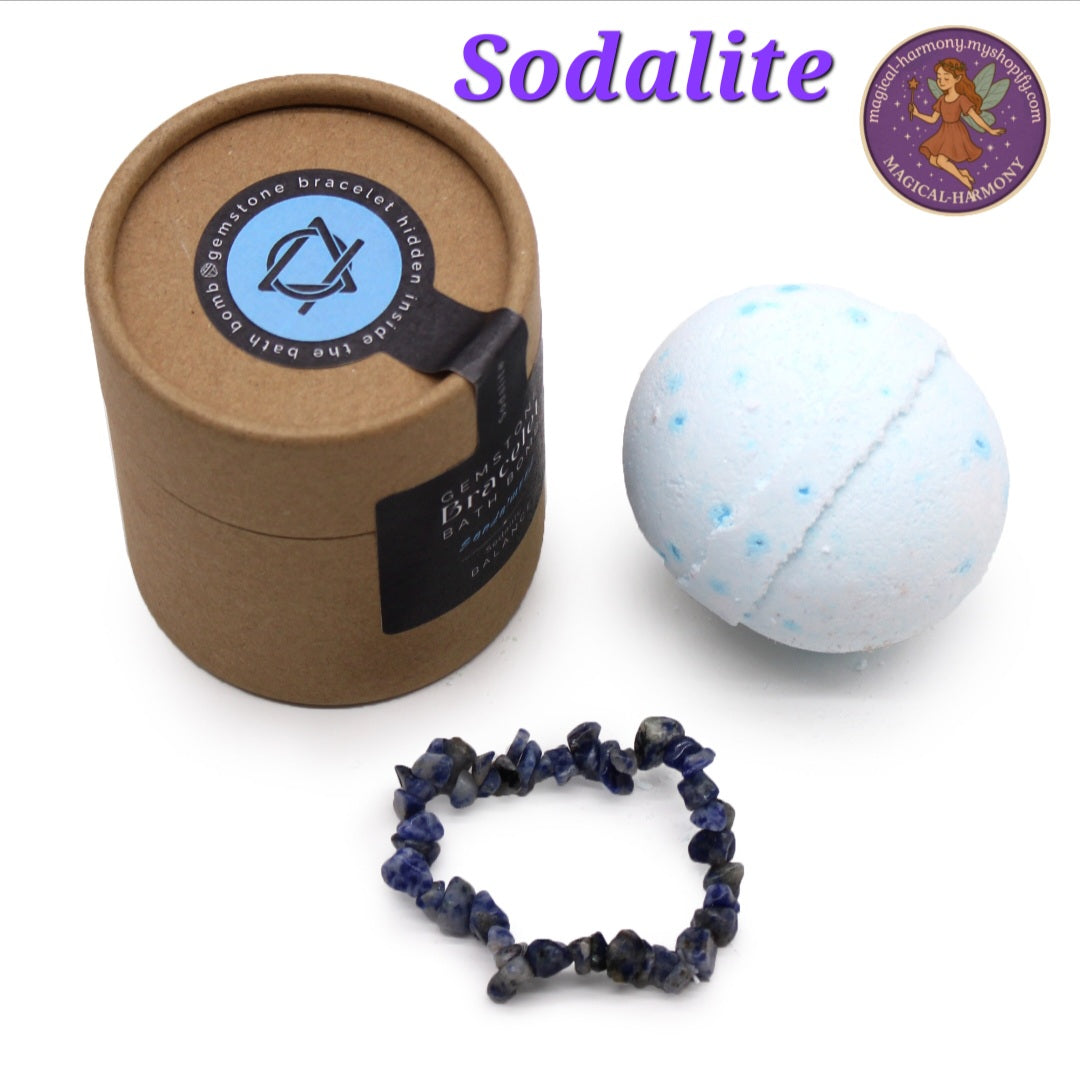 Gemstone Bracelets Bath Bomb
