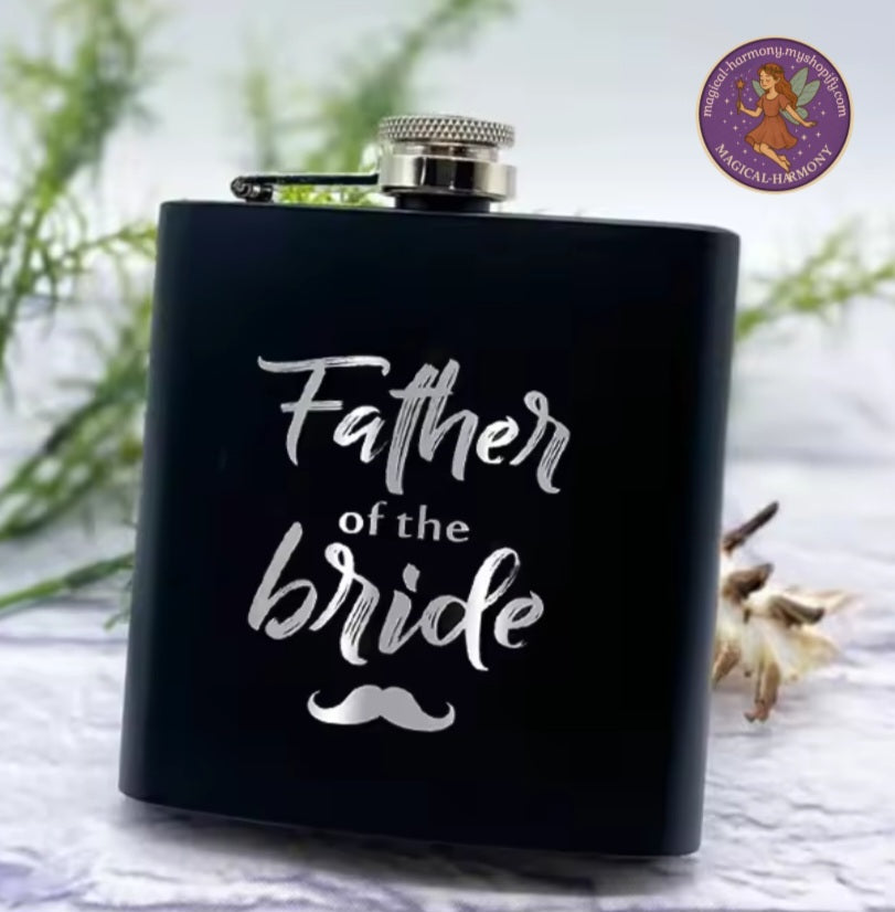 🥃 Wedding Survival Kit (Hip Flask Edition!) 🥃