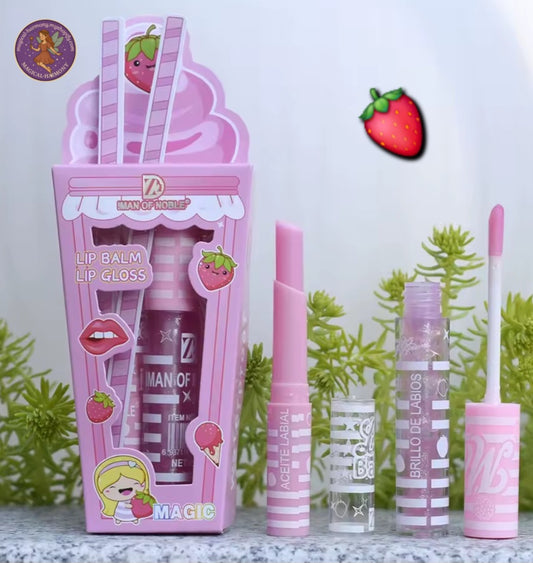 Cute Ice-Cream Lip Care Set!