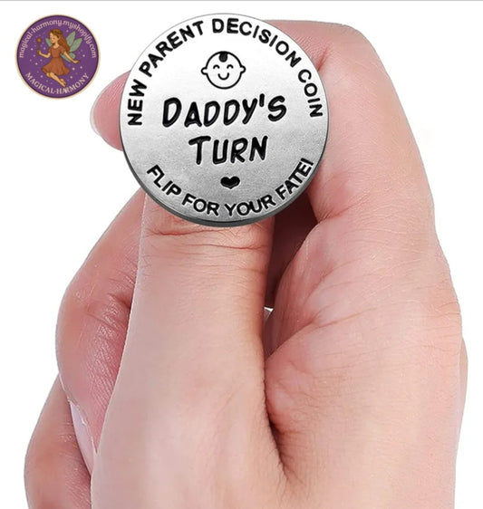 New Parents Decision Coin