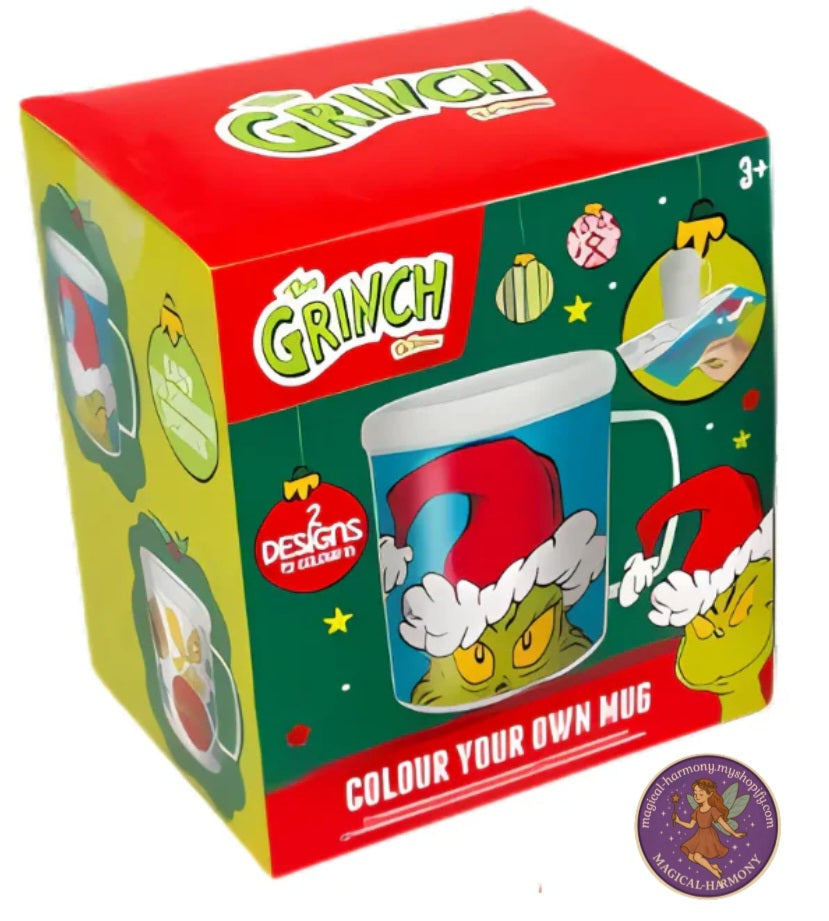 Colour Your Own Grinch Mug