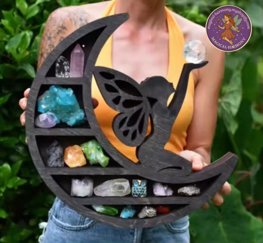 Magical Mystical Wooden Display Rack