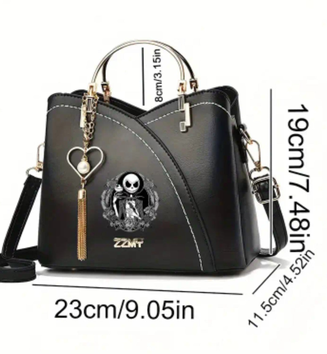 Jack Skellington and Sally crossbody bag