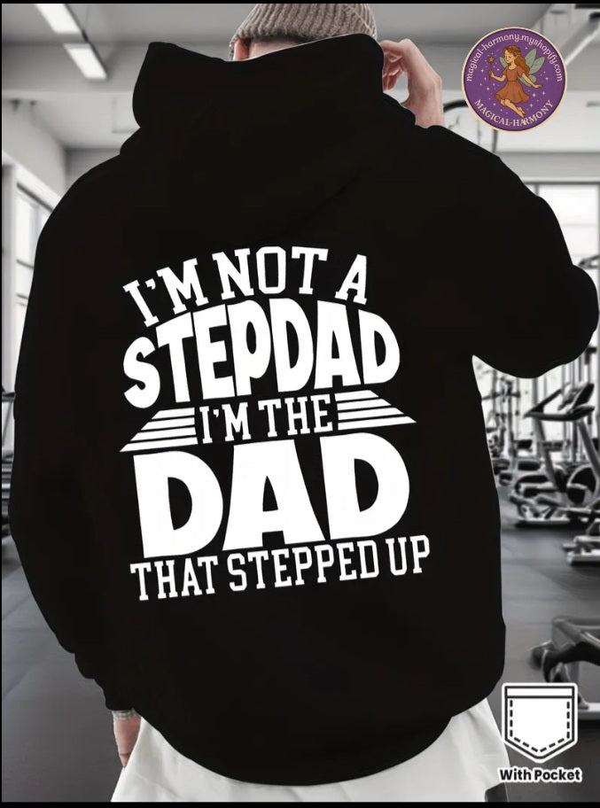Men’s Back-Printed Hoodie
