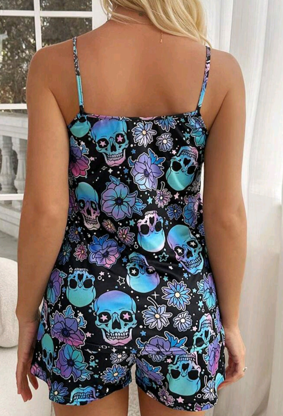 Skull summer pj's