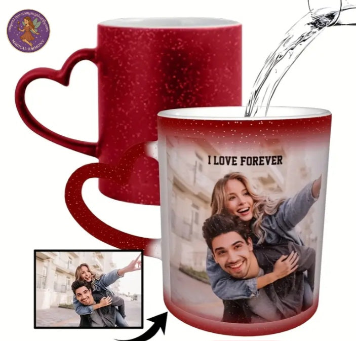 Personalised Heat colour Changing Mug
