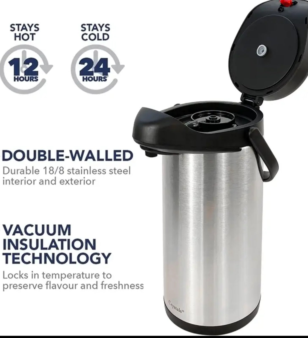 5L Thermal Flask With Pump Action