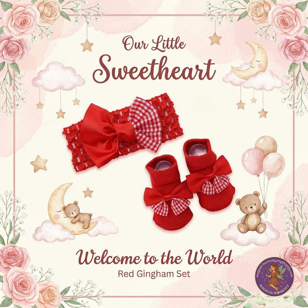 Adorable Baby Bow Gift Sets