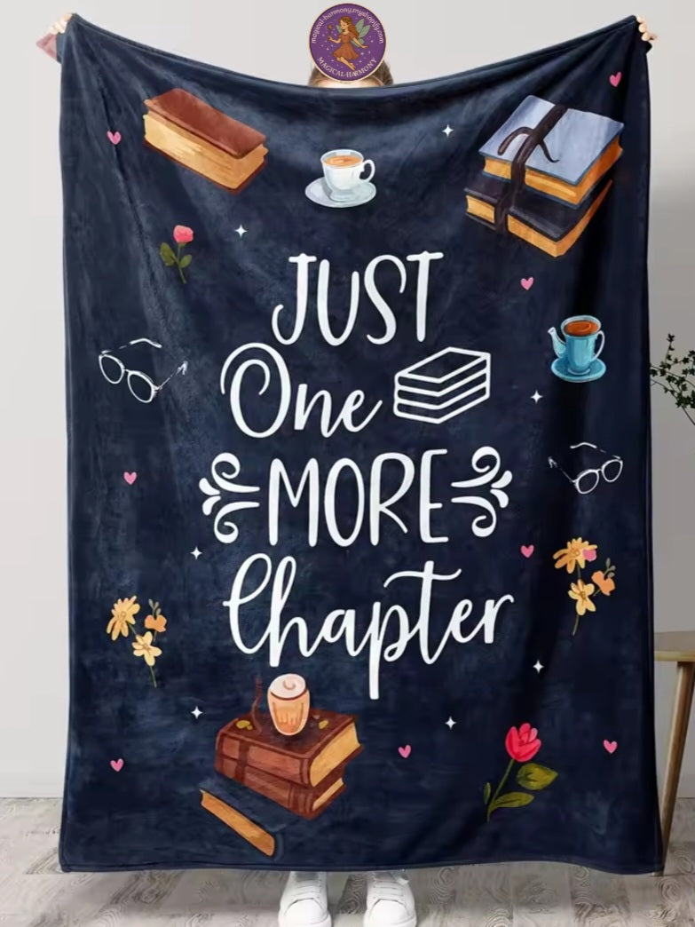 Cozy Book Lovers Blanket