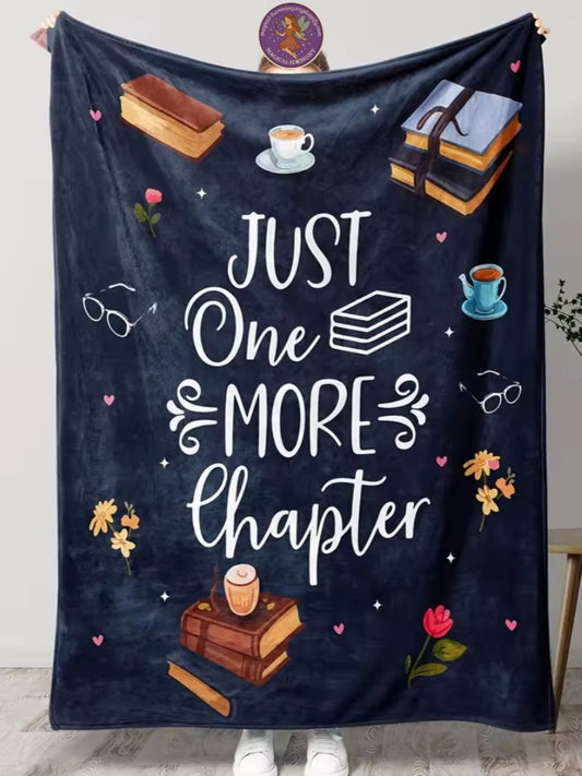 Cozy Book Lovers Blanket