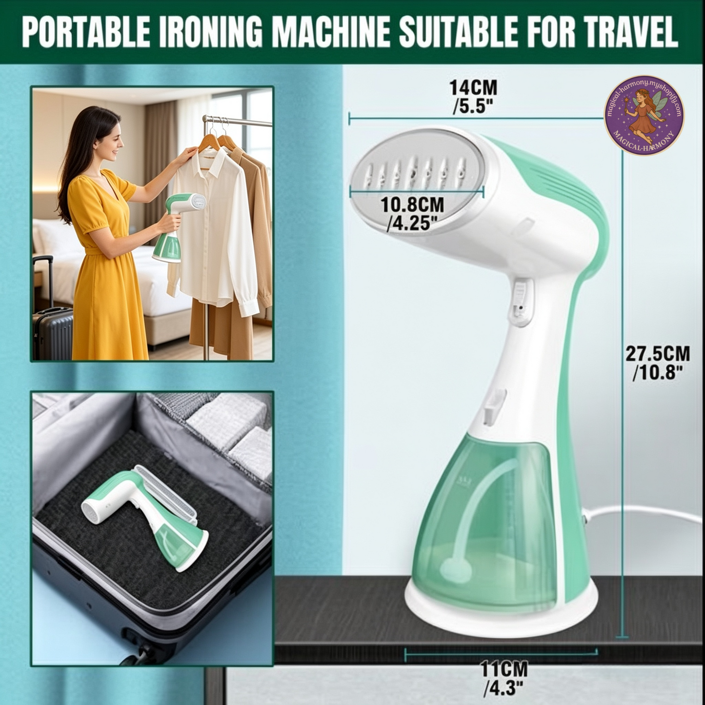 Handheld Clothes Steamer
