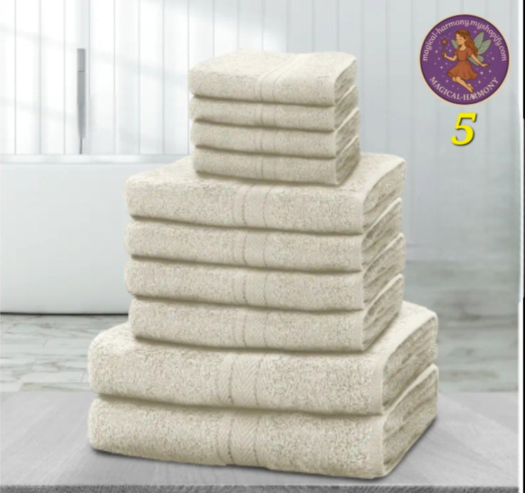 10pcs Luxury Towel Bale Set