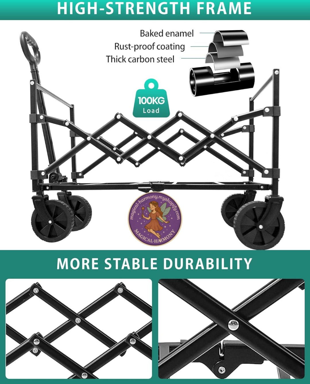 Lightweight Festival Trolley