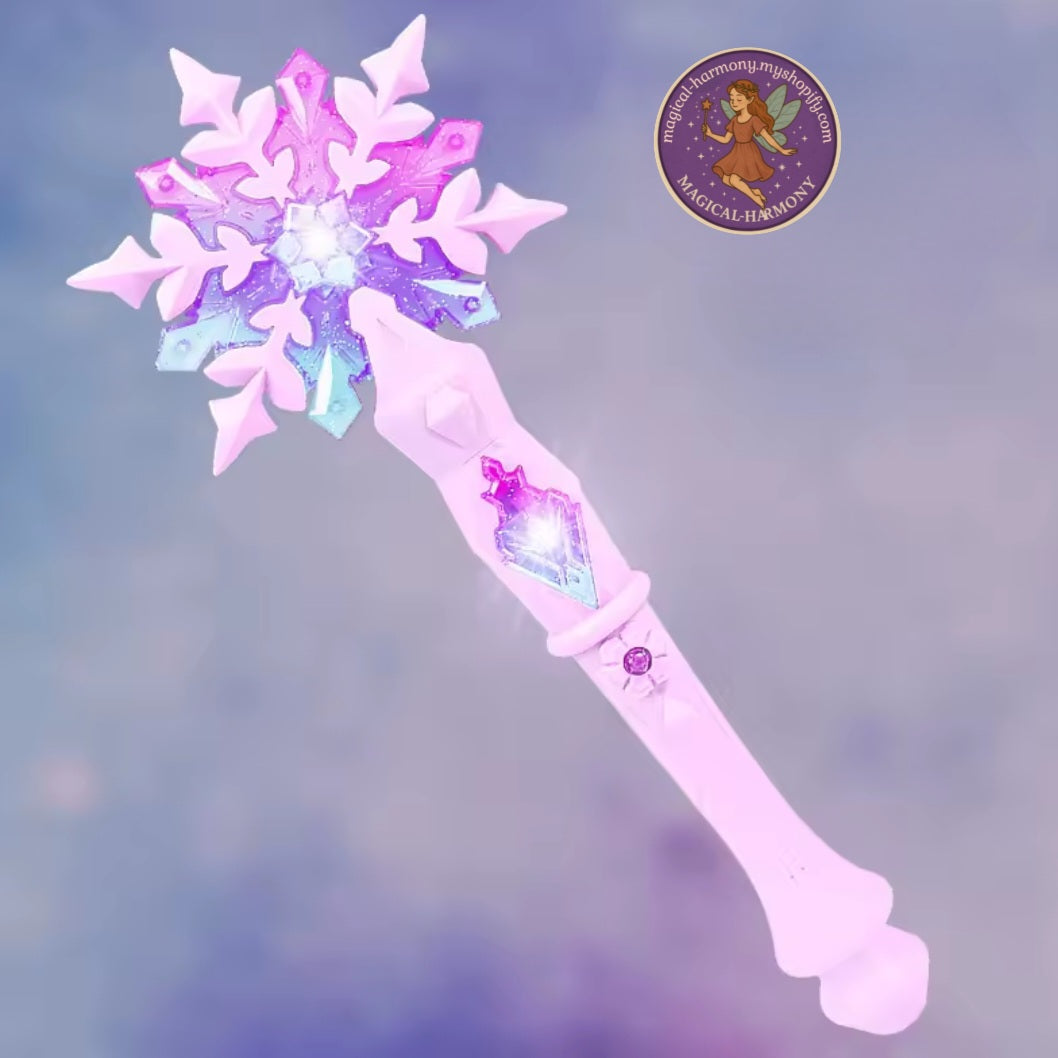 Glow And Sound Snowflake Wand