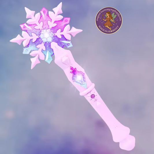 Glow And Sound Snowflake Wand
