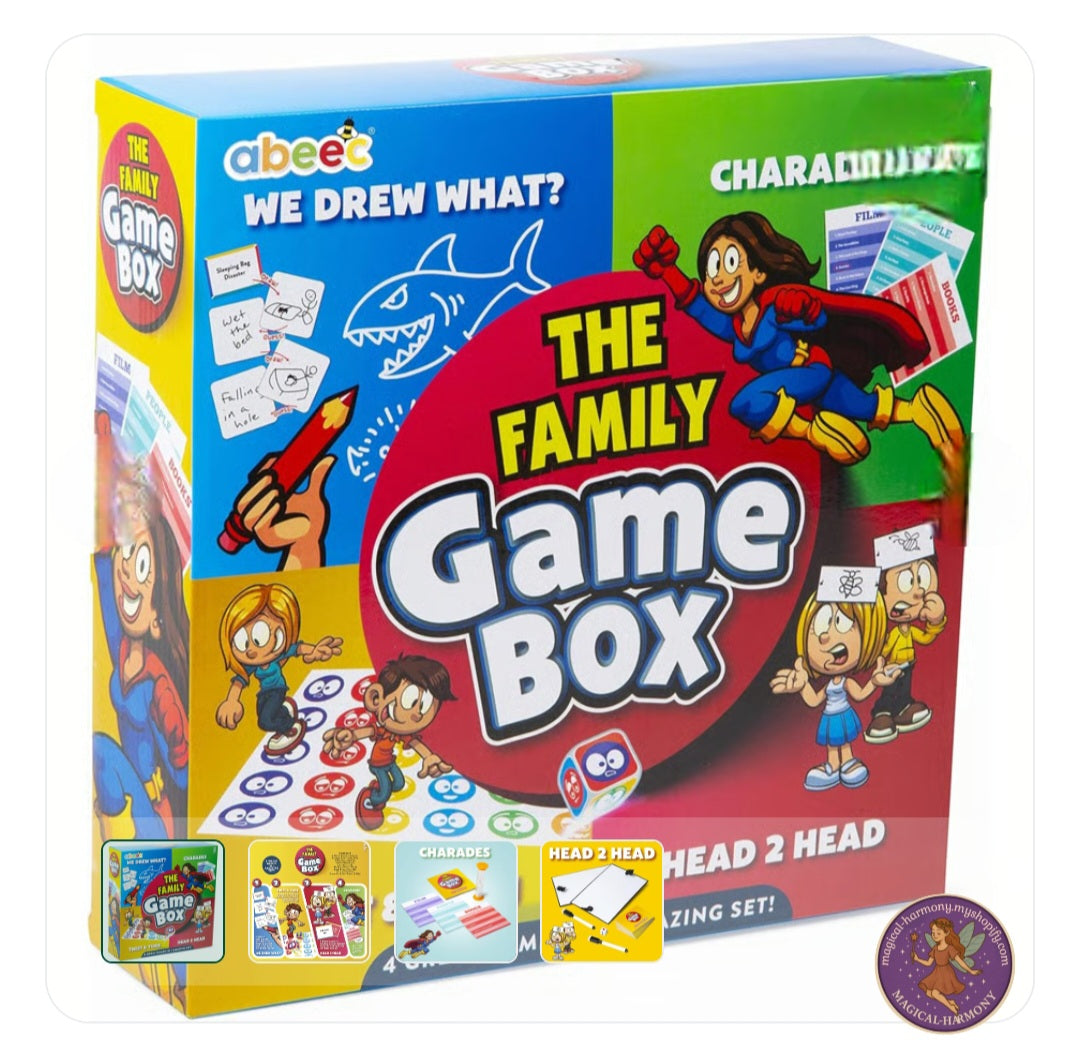 abeec 4 Games In 1 Family Game Box