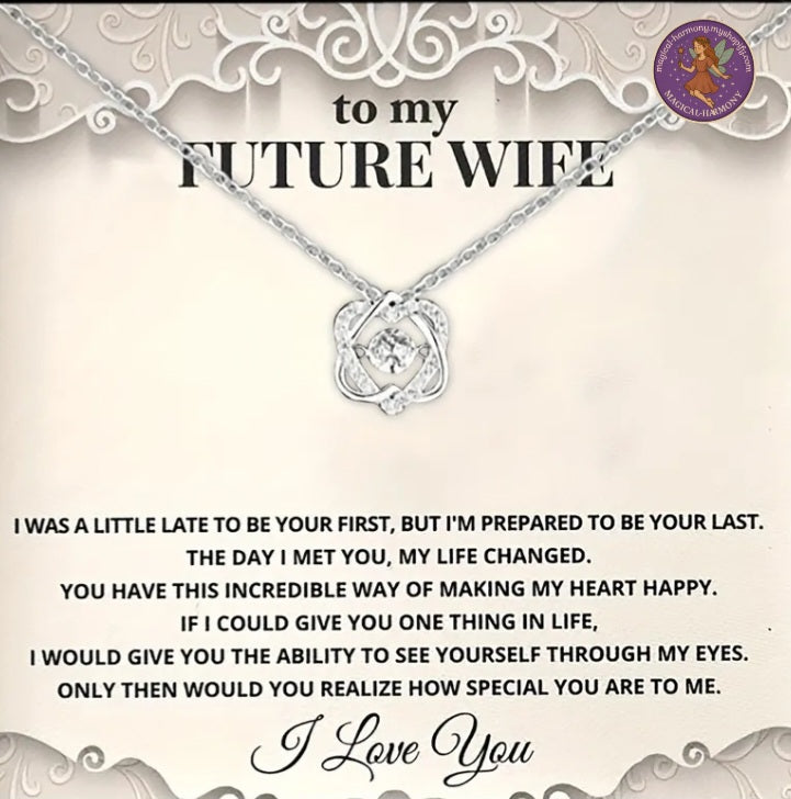 Infinity Heart Chain Necklace