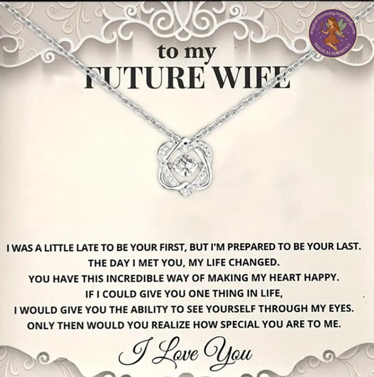 Infinity Heart Chain Necklace