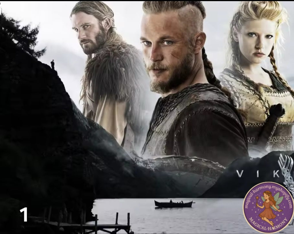 50x70cm Viking Odin & Thor 5D DIY Diamond Painting