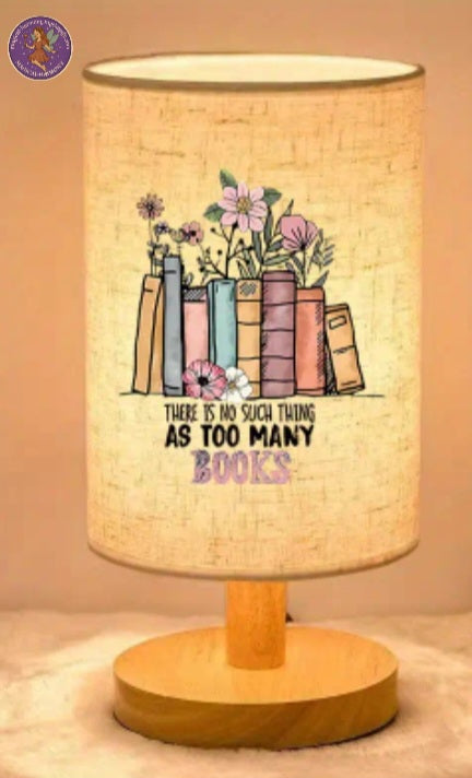 📚USB Powered Modern Book-Themed Table Lamp📚
