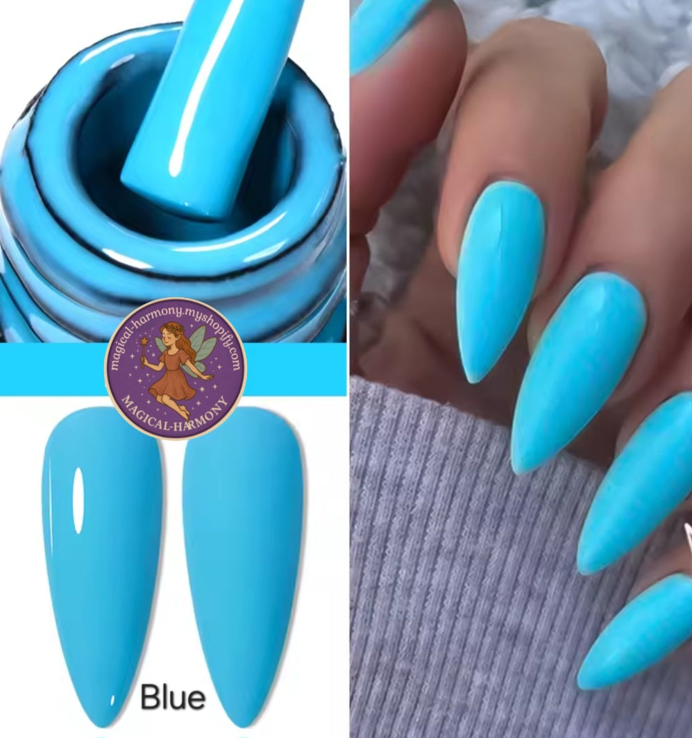 Neon Rubber Base Florescent Gel Nail Polish