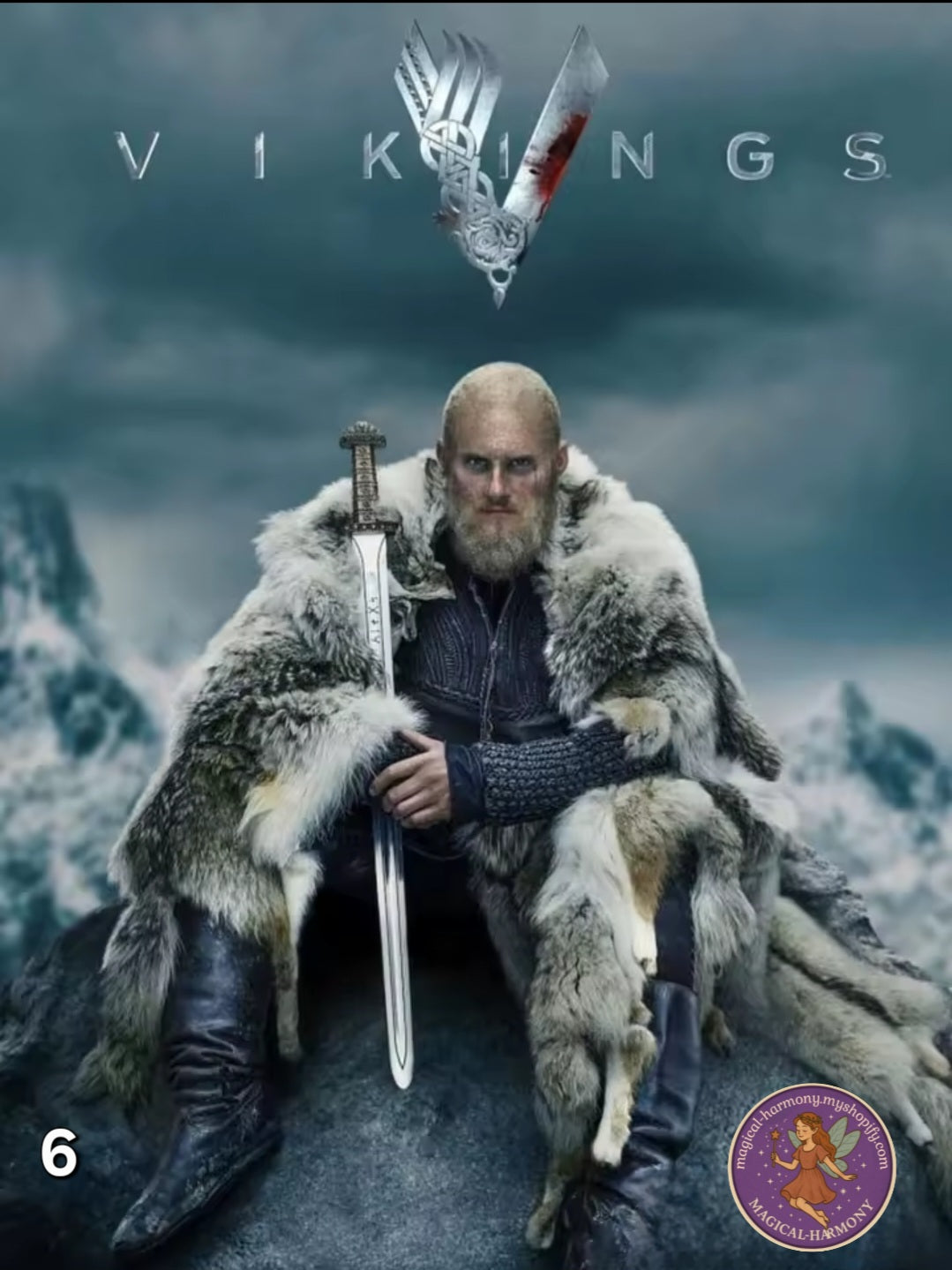 50x70cm Viking Odin & Thor 5D DIY Diamond Painting