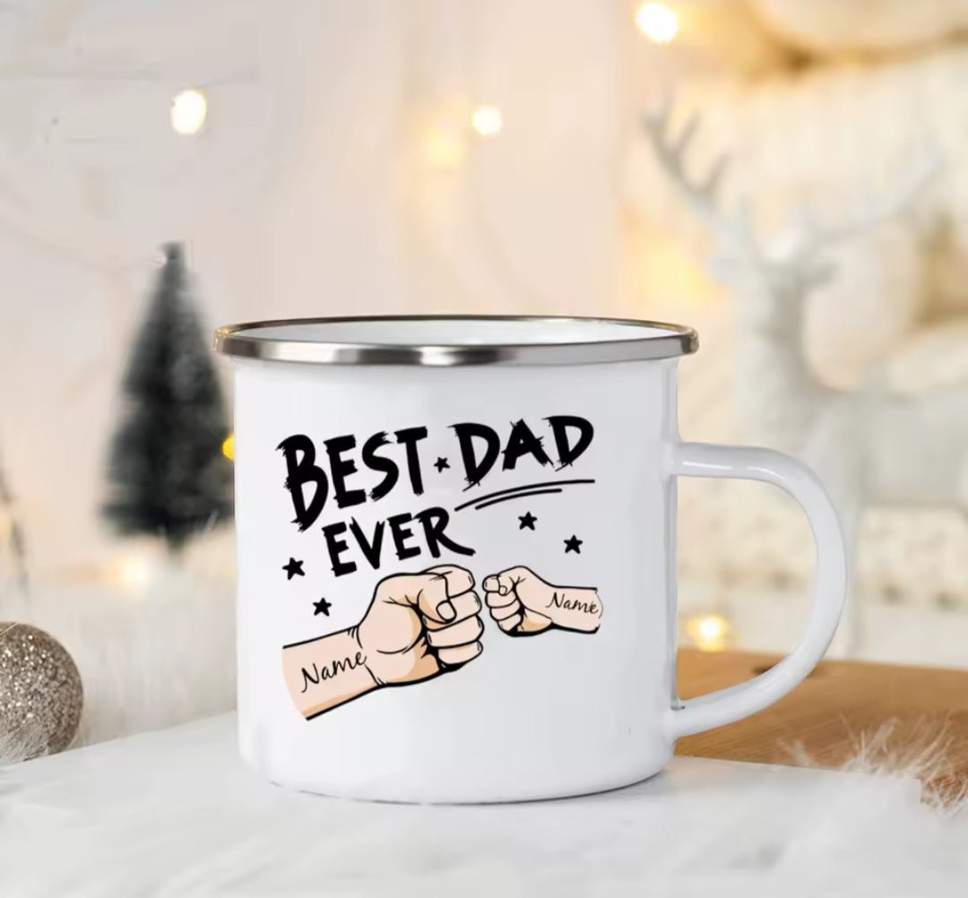 Dad's Camping/Travel Tin Mug