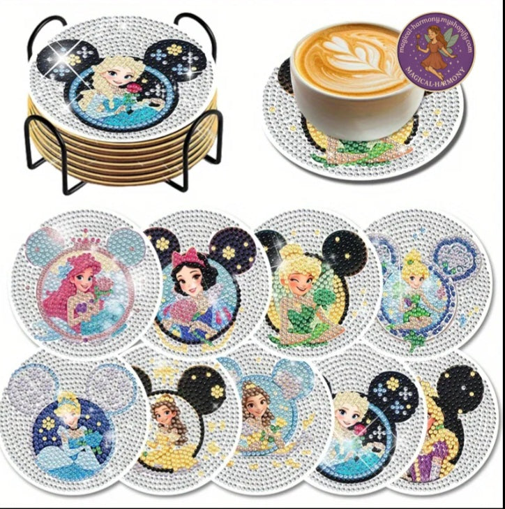 Diamond Painting Coaster Kits