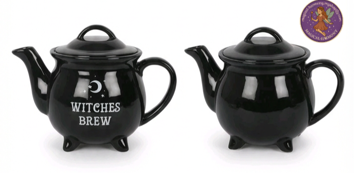 Witches Brew” Teapot & Cauldron Cup Set