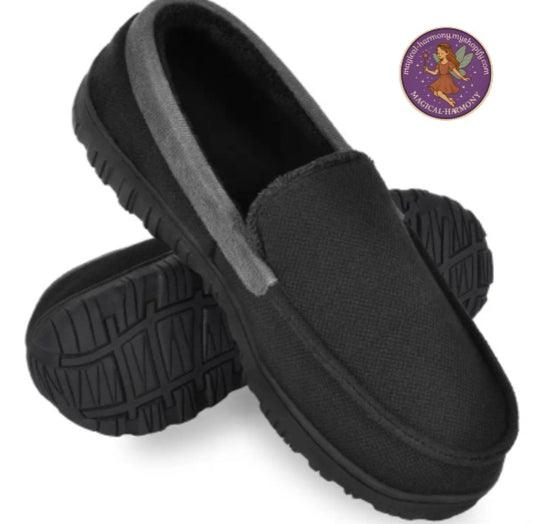 Warm Memory Foam Mens Slippers