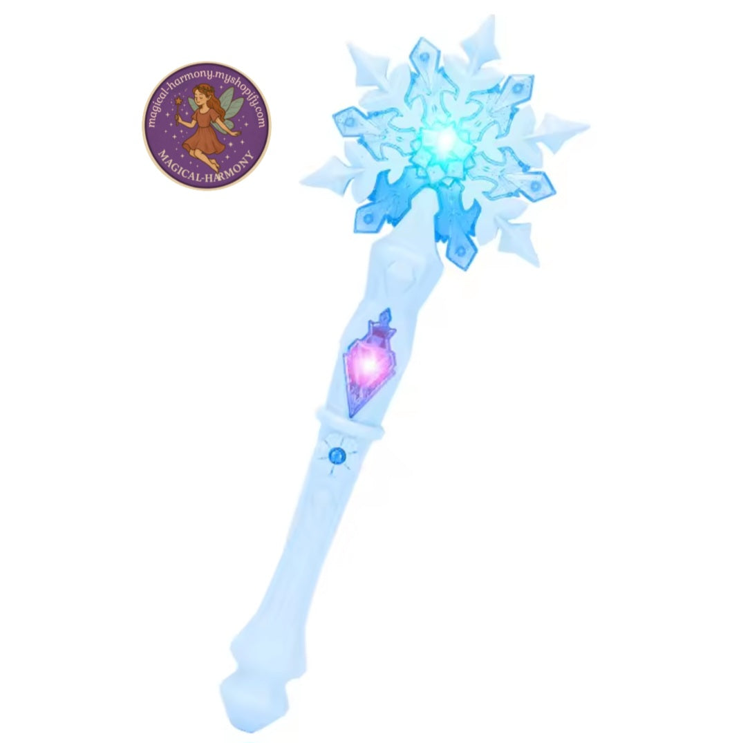 Glow And Sound Snowflake Wand