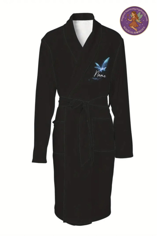 Personalized Unisex Quick-Dry Butterfly Robe