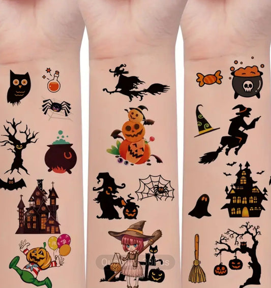 Haloween Temporary Tattoos.