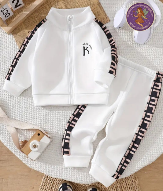 Boys 2-Piece Letter Print Set