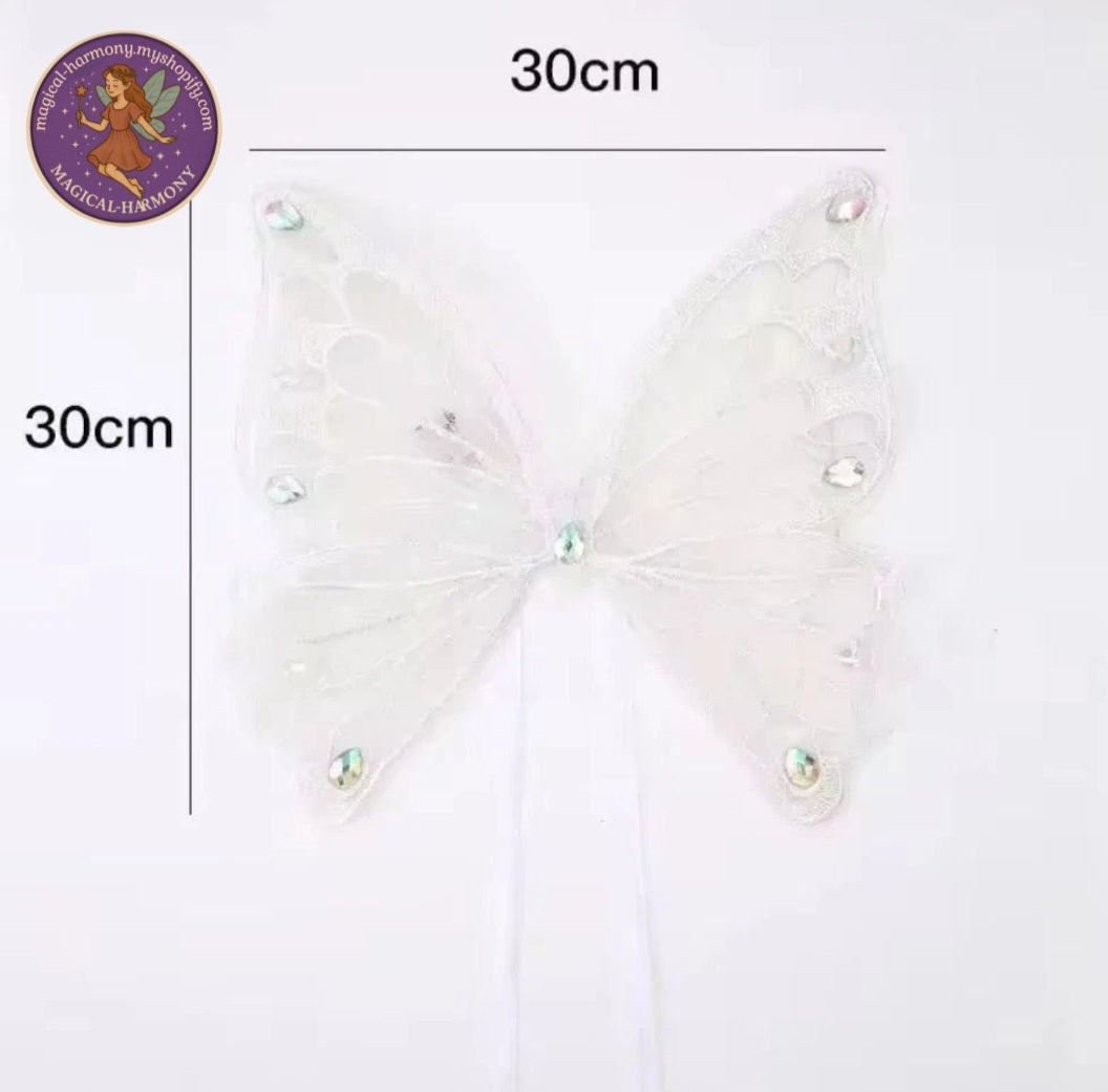 Glowing Dog Wing Butterfly Cat Accessories New Pet Supplies
