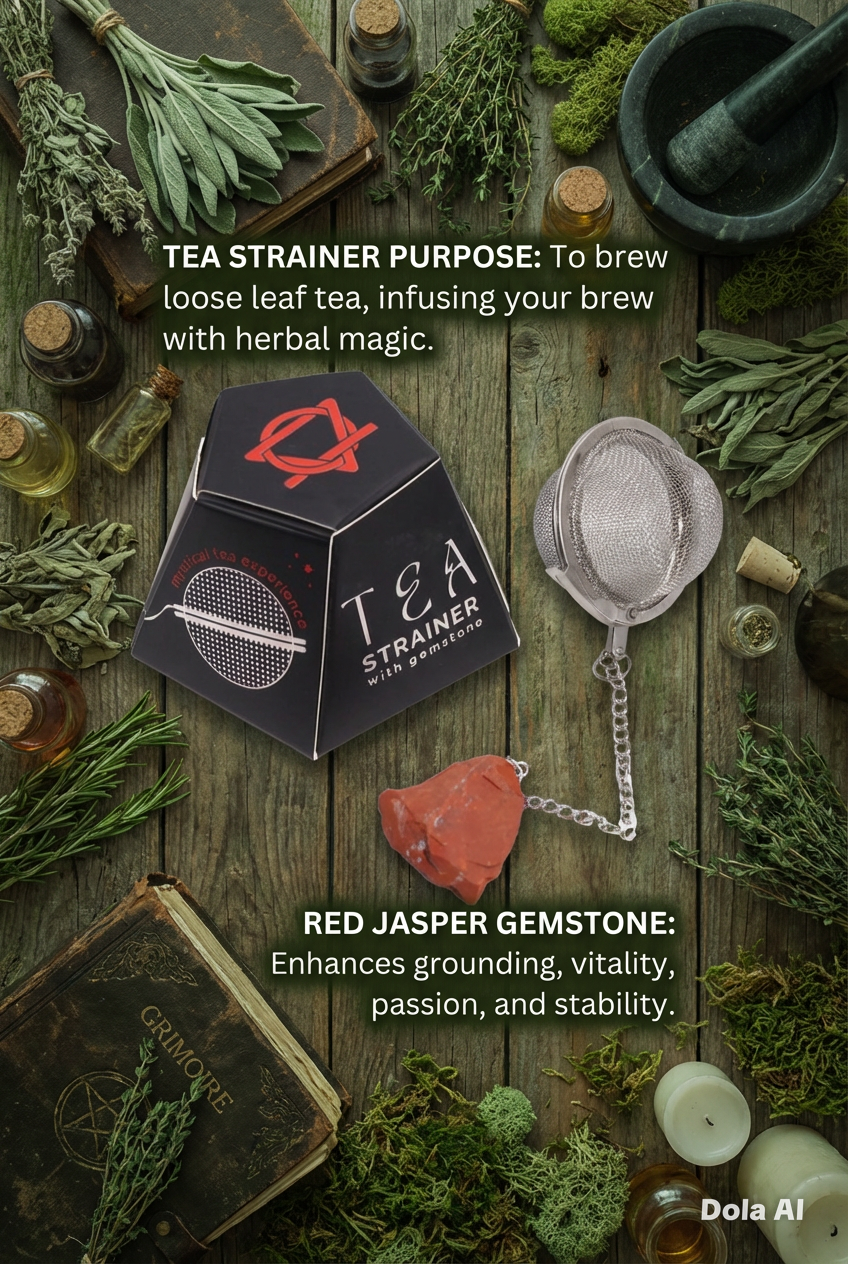 Crystal Tea Strainers