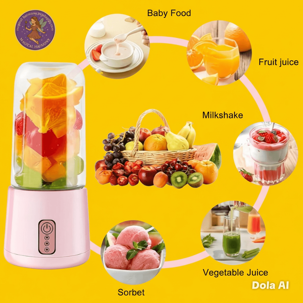 2-in-1 Portable Blender & Juicer