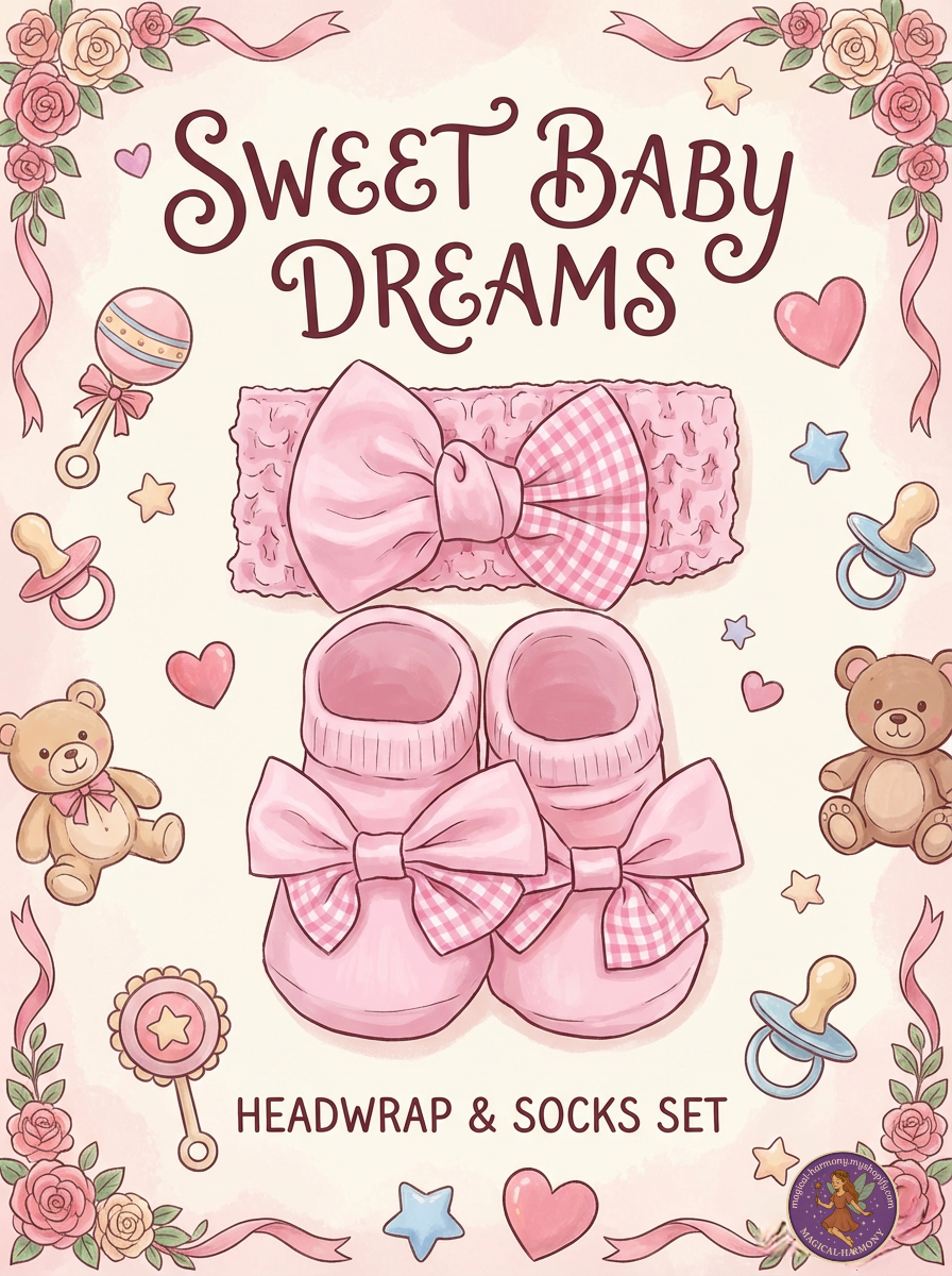 Adorable Baby Bow Gift Sets