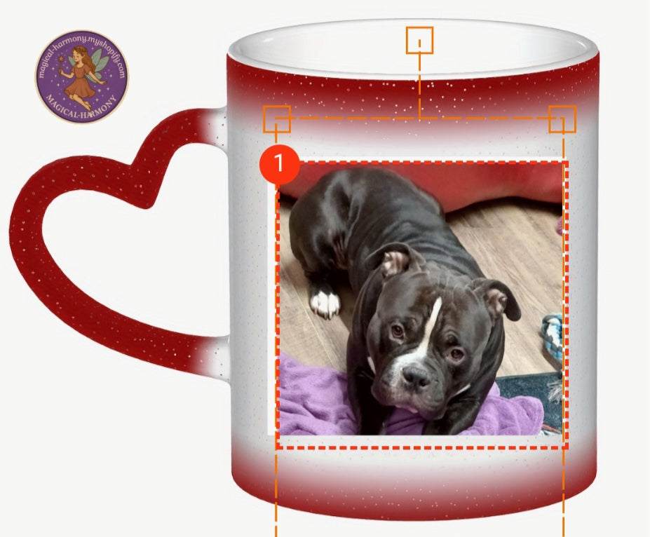 Personalised Heat colour Changing Mug