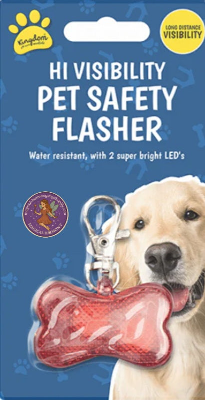 Pet Safety Flasher.