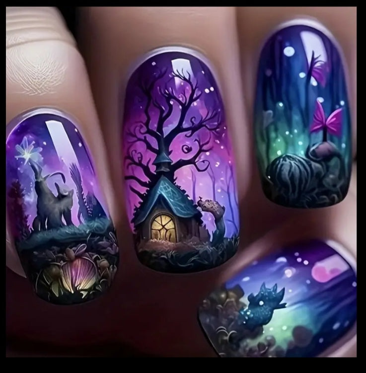 Various Stick On Nails