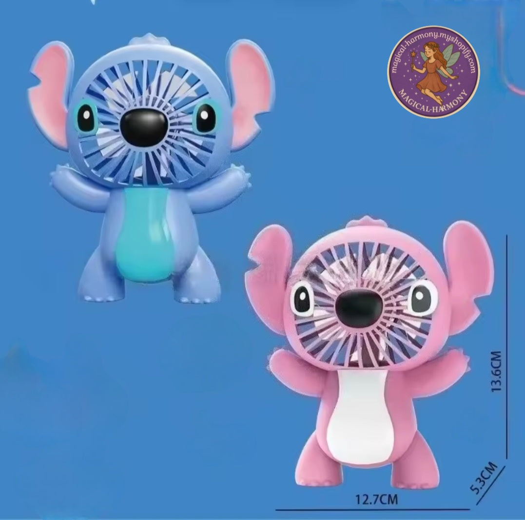Anime Lilo & Stitch hand fans