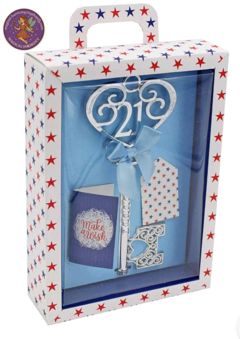 18th Or 21st Birthday Key Keepsake