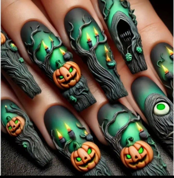 Various Stick On Nails